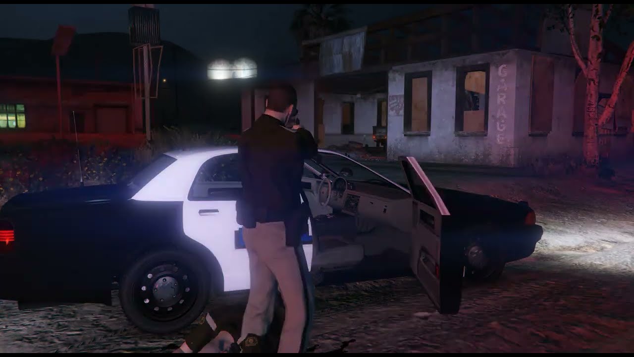 GTA 5 AI Police Shootout