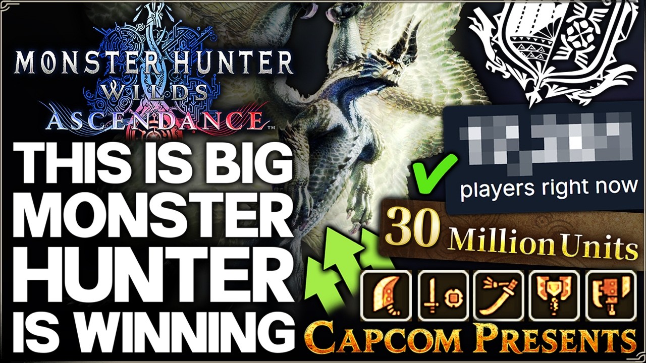 Monster Hunter Wilds Ascendance совершила НЕВОЗМОЖНОЕ &mdash; новые Древние драконы, количество игроков...