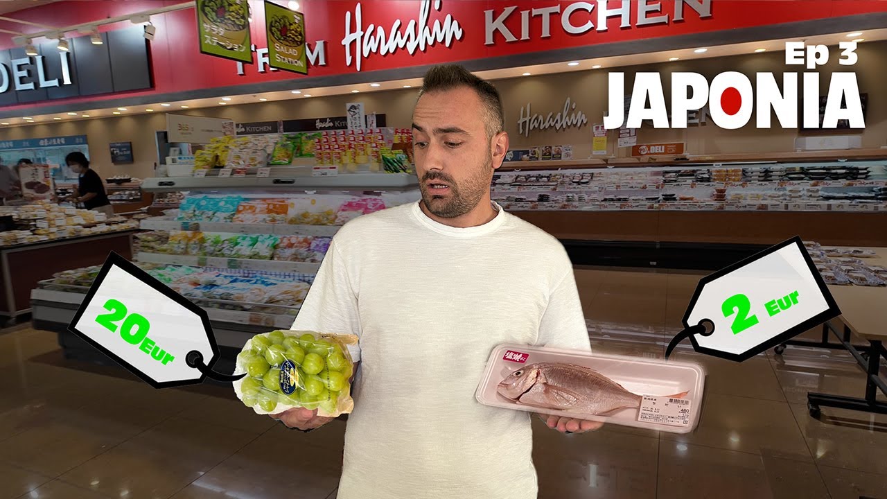 Aici FRUCTELE costà mai mult decât PESTELE 🤑 | Supermarkets în Japonia
