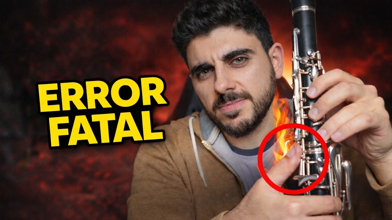 🤕❌ ¿Cómo eliminar el DOLOR del PULGAR con el clarinete? 🤔