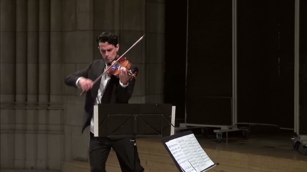 Ysa&yuml;e Obsession - Guillermo Navarro, violin
