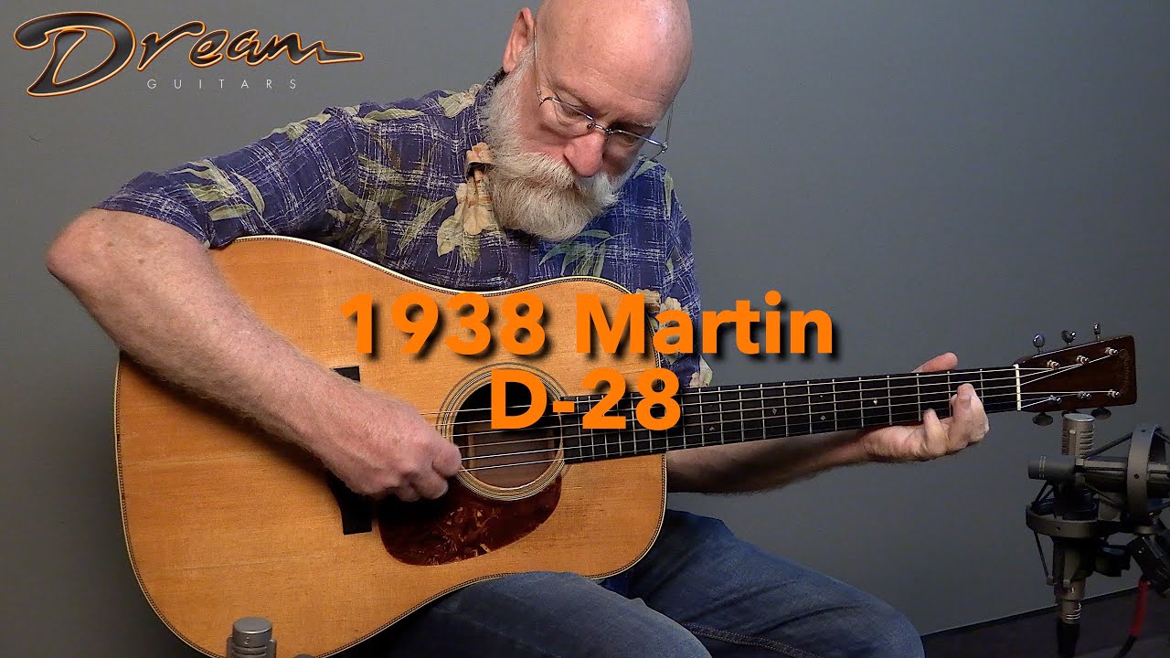 1938 Martin D-28, Brazilian Rosewood/Adirondack Spruce