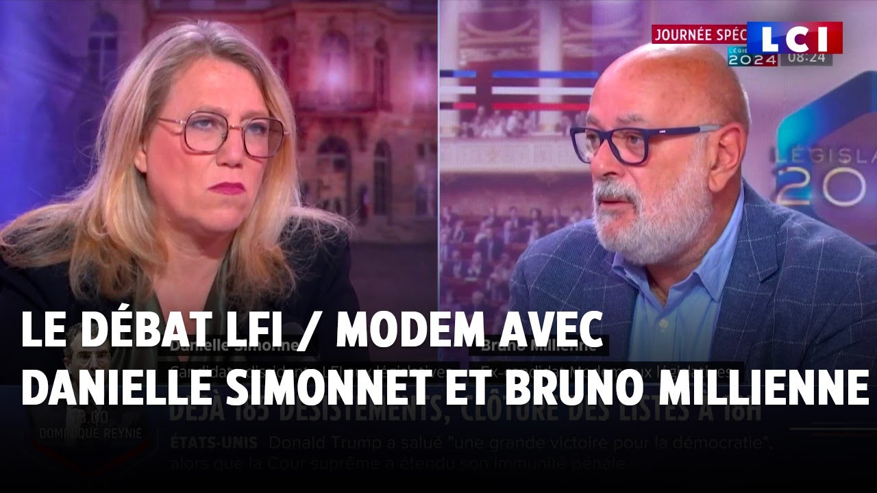 Le débat LFI-Modem avec Danielle Simonnet et Bruno Millienne