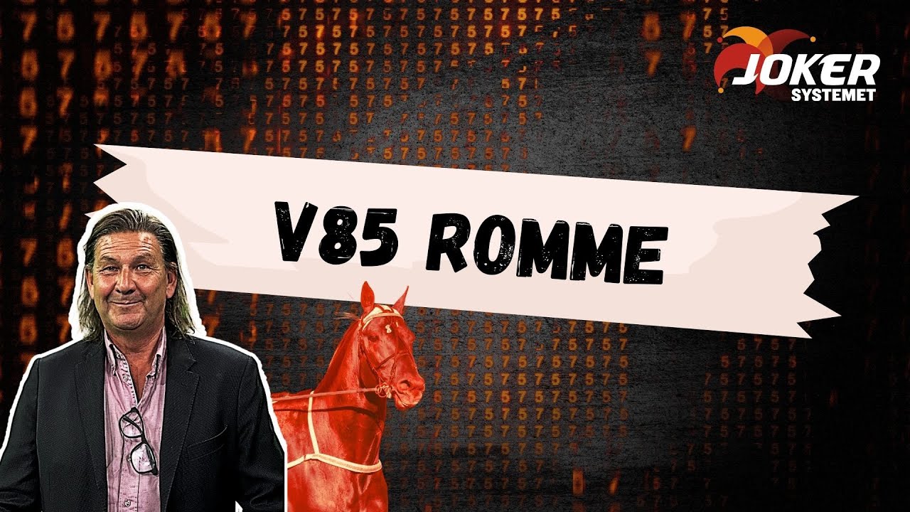 V85 Romme - På Krukans sätt | 10 januari [REKORDJACKPOT]
