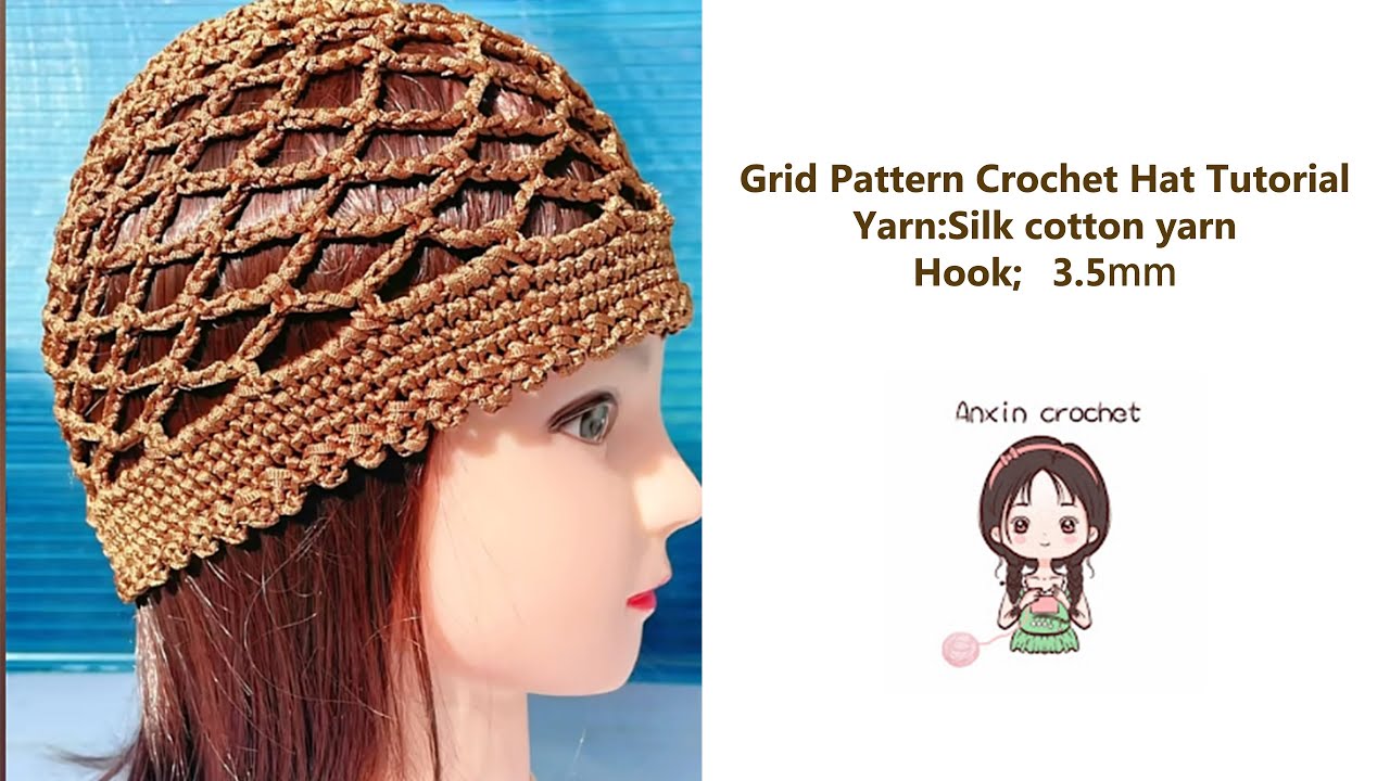 ✨ Crochet Mesh Hat Tutorial | Easy & Stylish Spring/Summer Accessory 🌸🧶