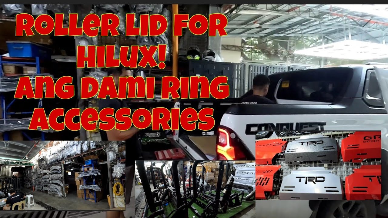 Toyota hilux roller lid and other accessories installer in pampanga | Fifth gear Var Accessories