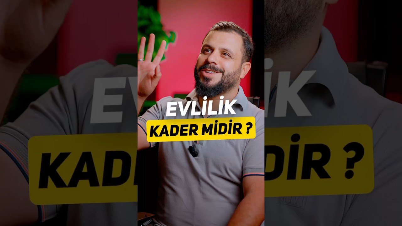 Evlilik Kader Midir ? Alın yazısı değişir mi (1dk cevap) - Mehmet Ede