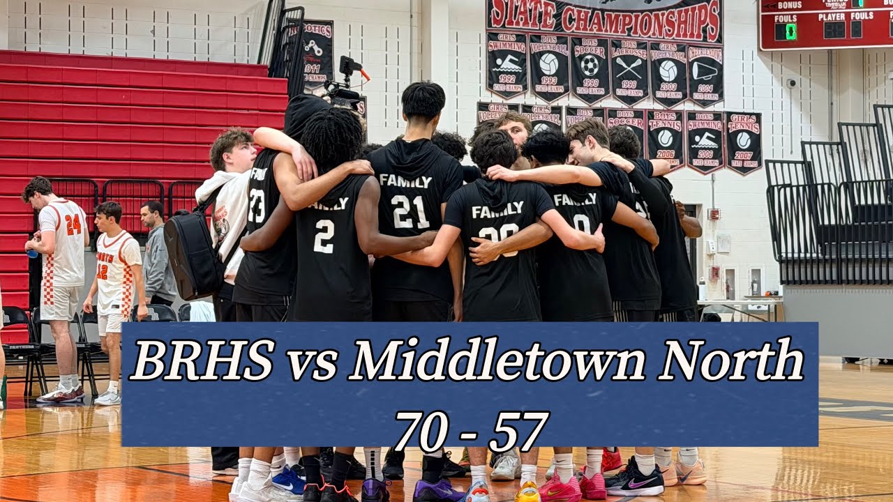 Bridgewater-Raritan vs  Middletown North | 2025-2026 Winter Varsity Basketball