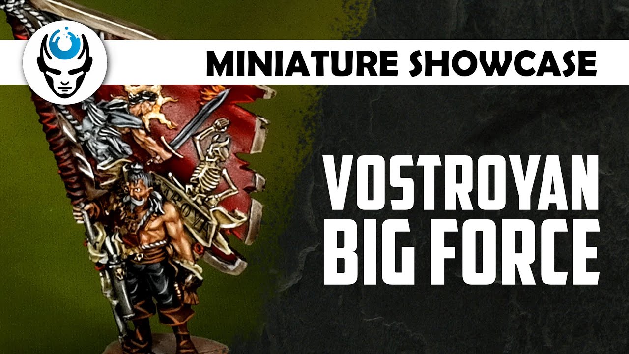 VOSTROYAN BIG FORCE - LVL 3/4 MINIATURE SHOWCASE 4K