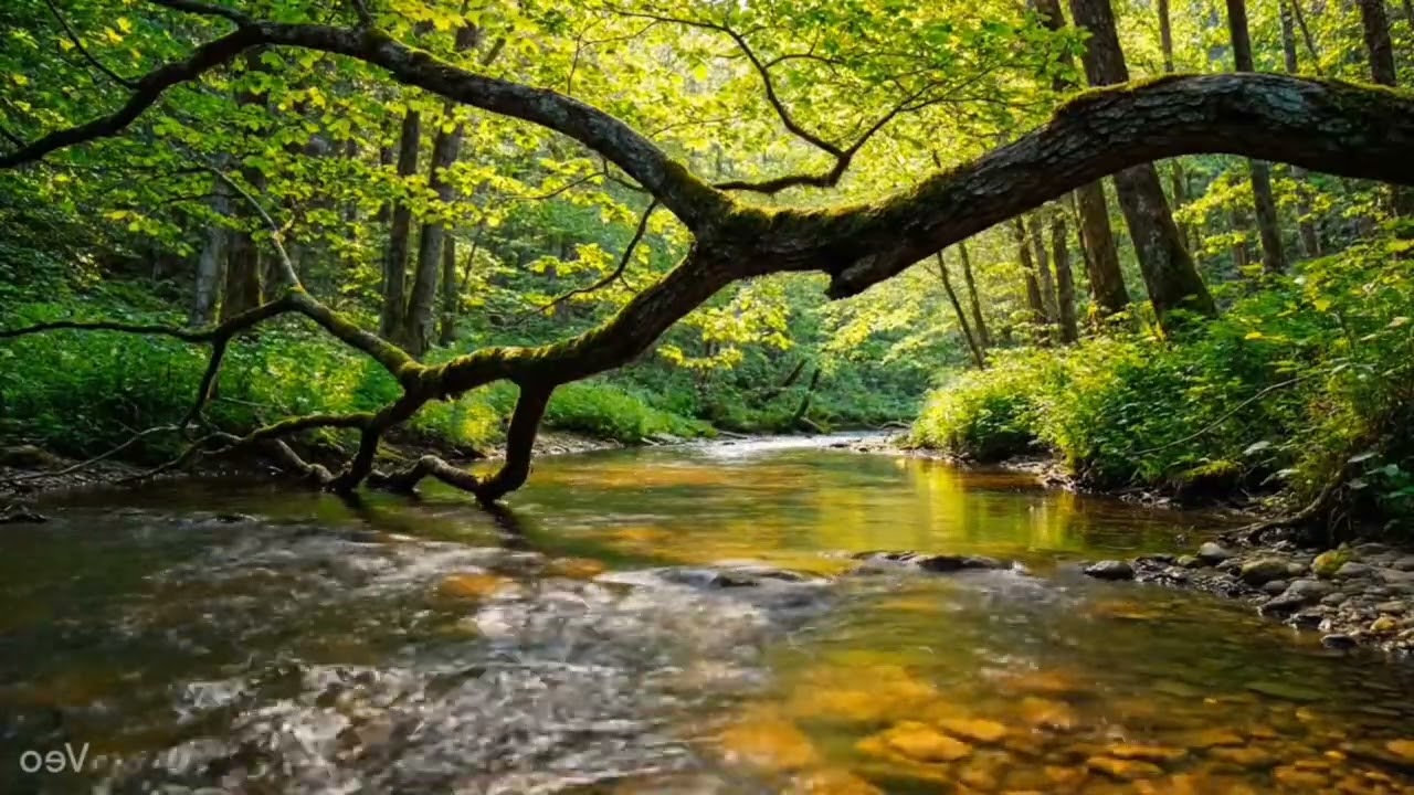 The Best Nature Sounds: Relaxing Birds and River Stream Ambience