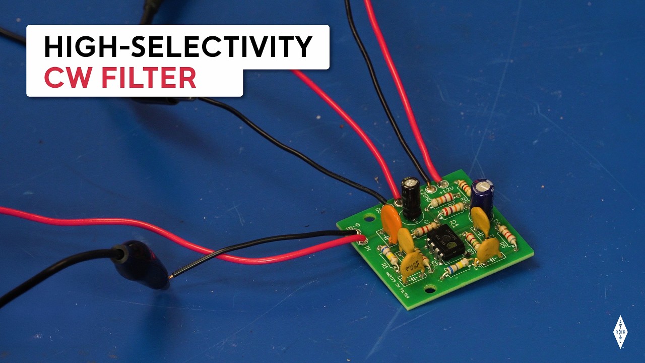 High-Selectivity CW Filter Operation Demonstration (QST February 2026)