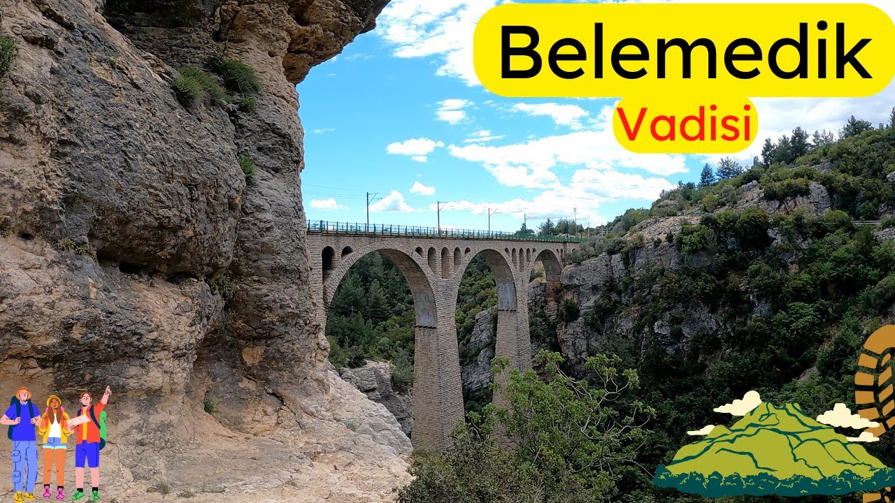 Belemedik Vadisi Varda Köprüsü Pozantı Adana TR in 4K Ultra HD