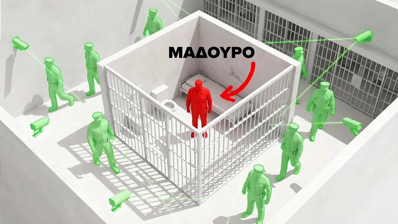Πόσο απίστευτη είναι η ασφάλεια στο κελί του Μαδούρο;