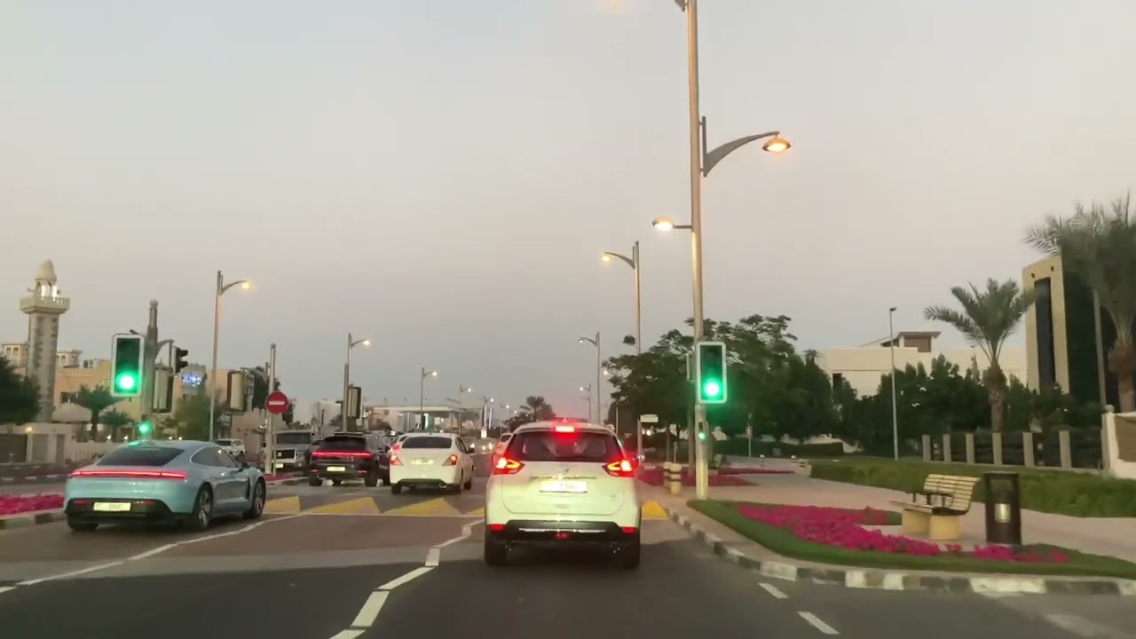 Beach Road Dubai 4K | Umm Suqeim to Jumeirah 3 Scenic Drive