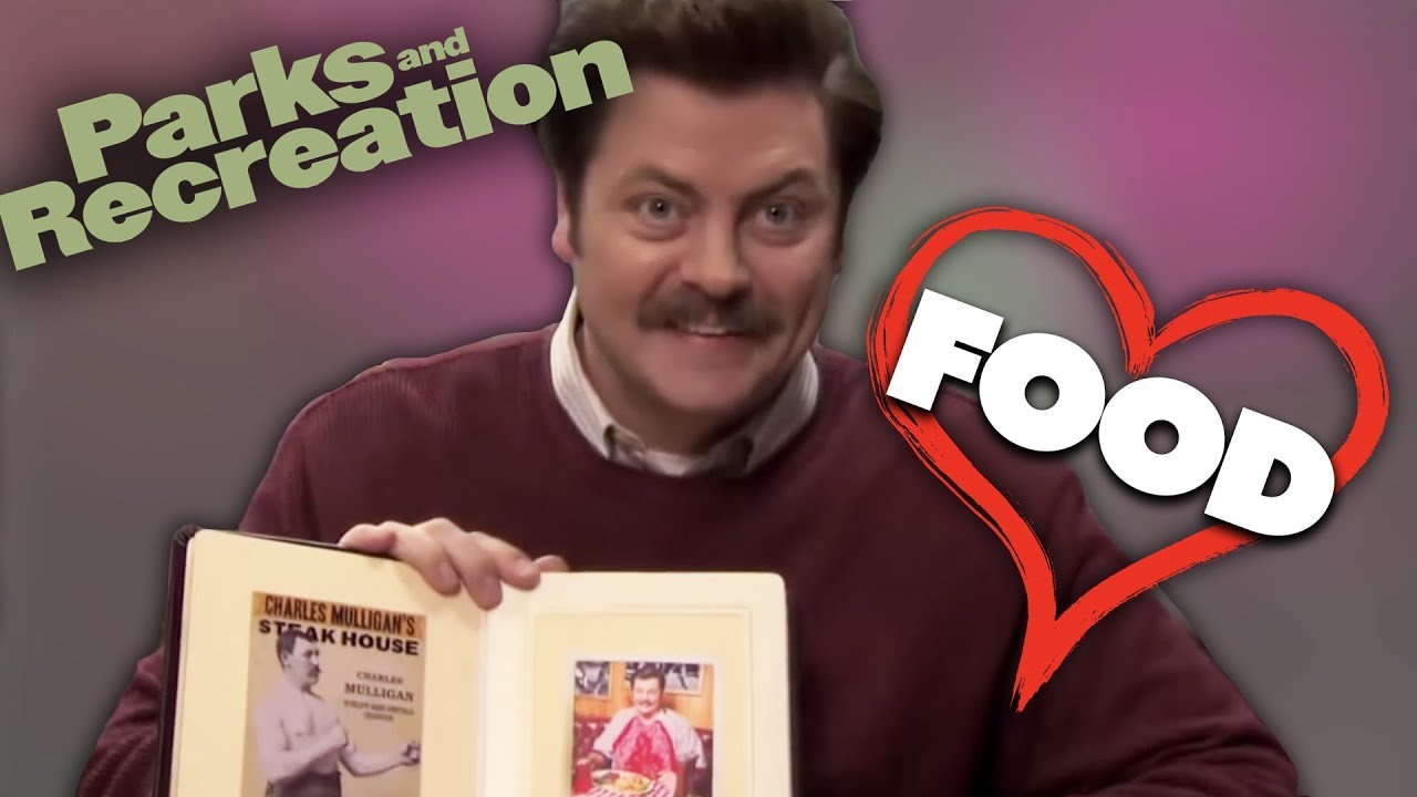 Ron Swansons Love Of Food | Parks and Recreation | Comedy Bites