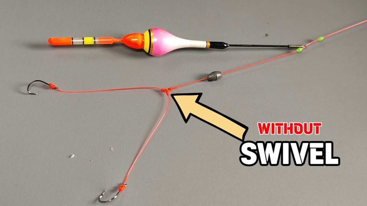 How To: 2-Hook Tilapia Rig - No Swivel Required!
