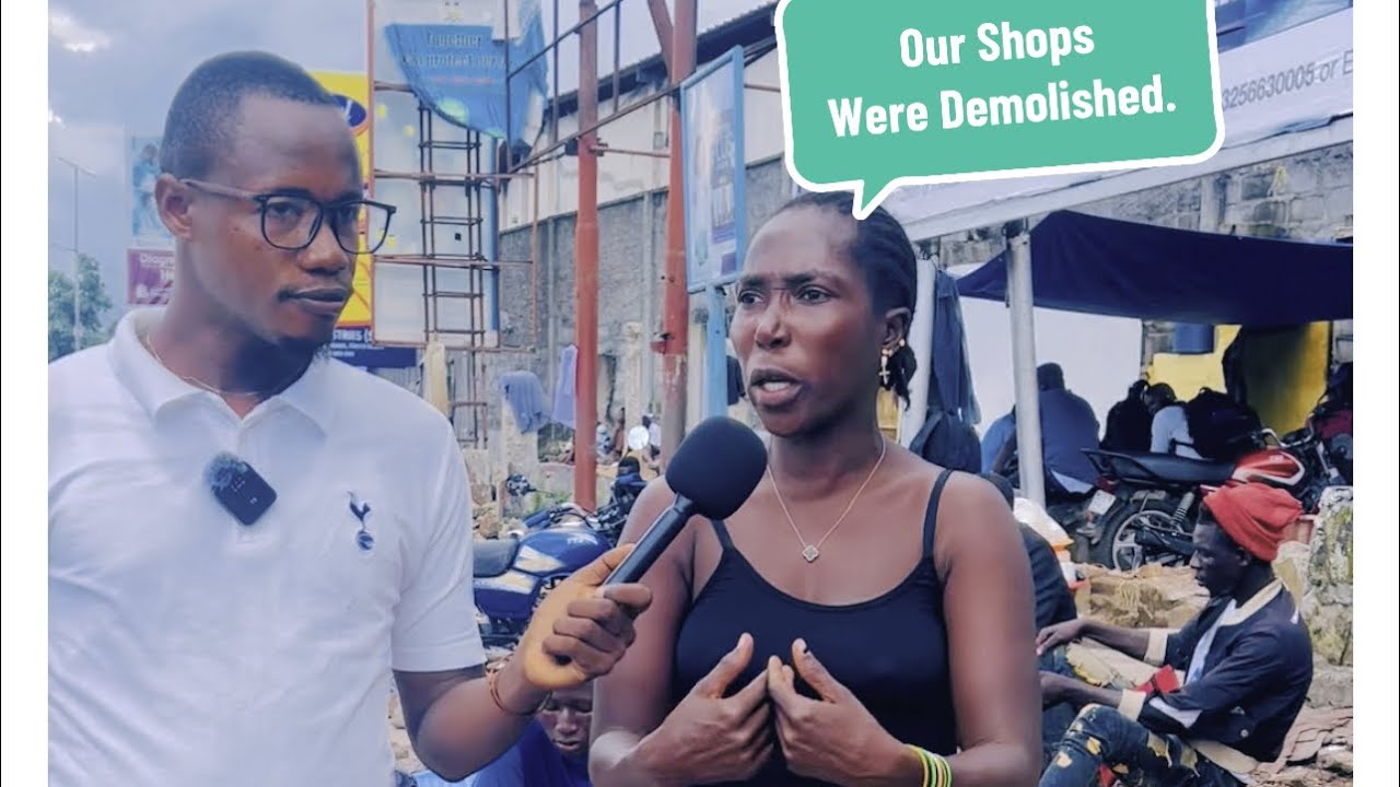They demolished our shops at ferry junction. 