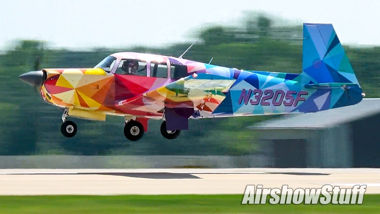 Oshkosh Aircraft Arrivals - Sunday Part 2/10 - EAA AirVenture Oshkosh 2025