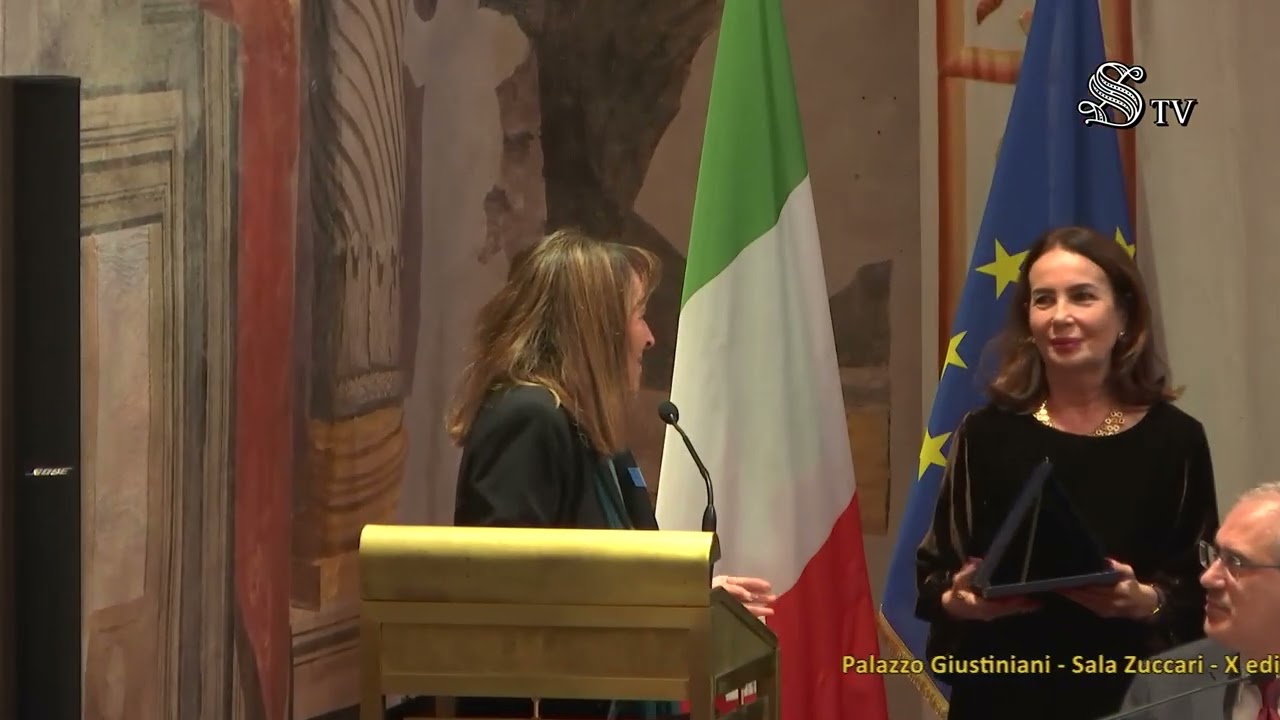 Maria Luisa Maniscalco al Franco Cuomo International Award 2024