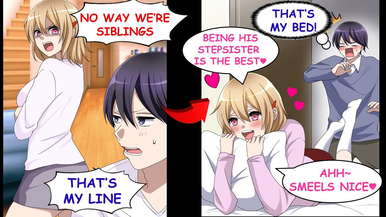When My Childhood Friend Became My Stepsister, She Was Sniffing My Pillow…【RomCom】【Manga】