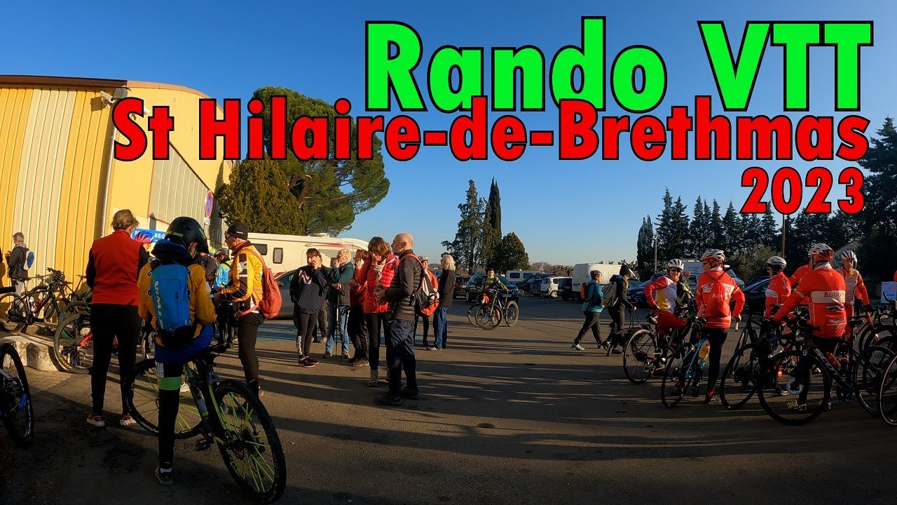 Rando VTT St Hilaire-de-Brethmas du 05/03/2023