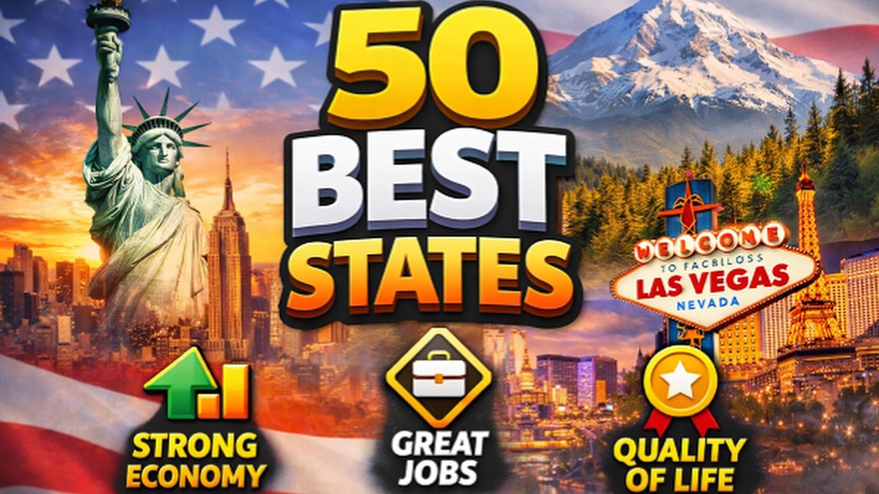 All 50 US States Ranked From Worst to Best 🇺🇸