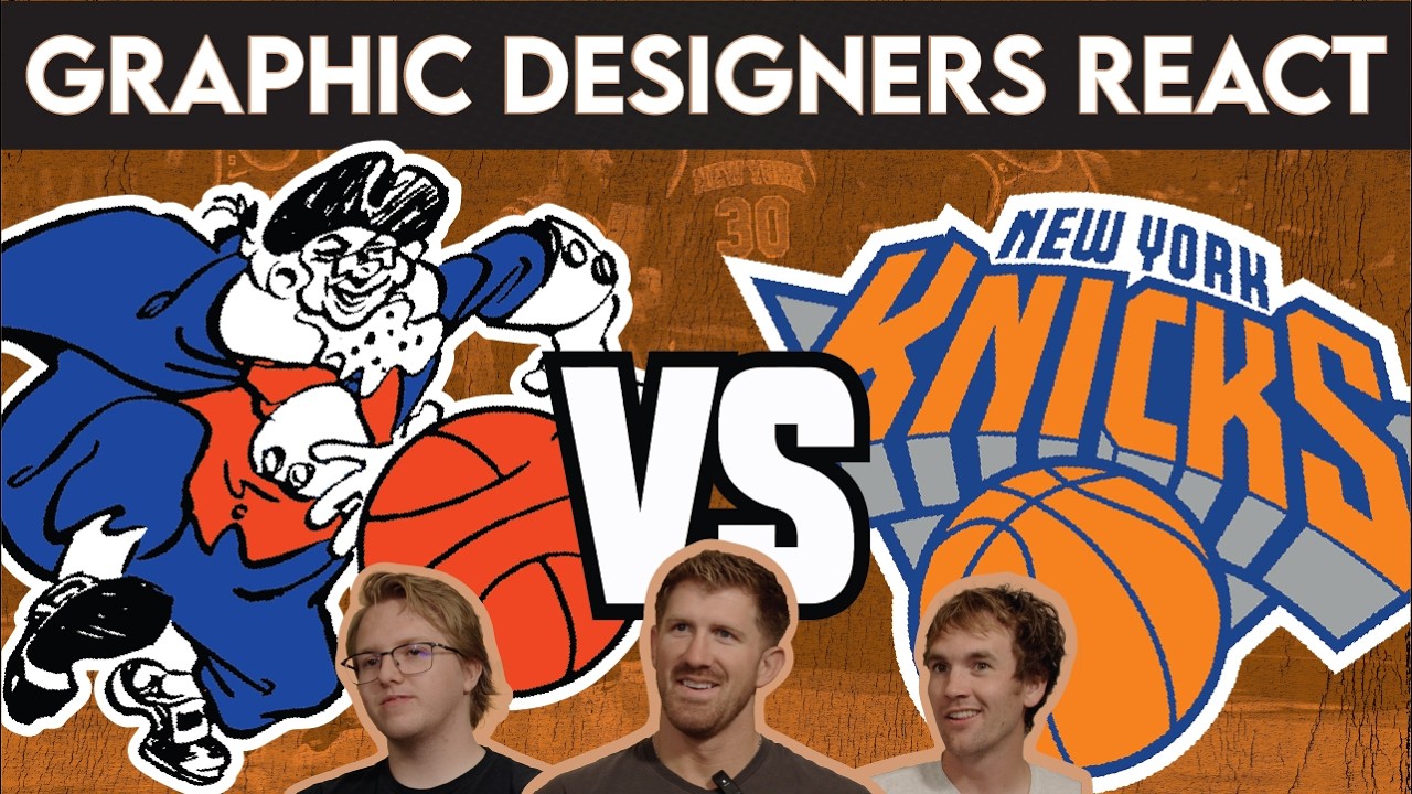 Graphic Designers React to WORST & BEST NBA Logos | 4