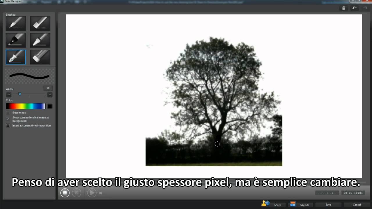 PowerDirector 10 Tutorial - Come usare il nuovo strumento da disegno