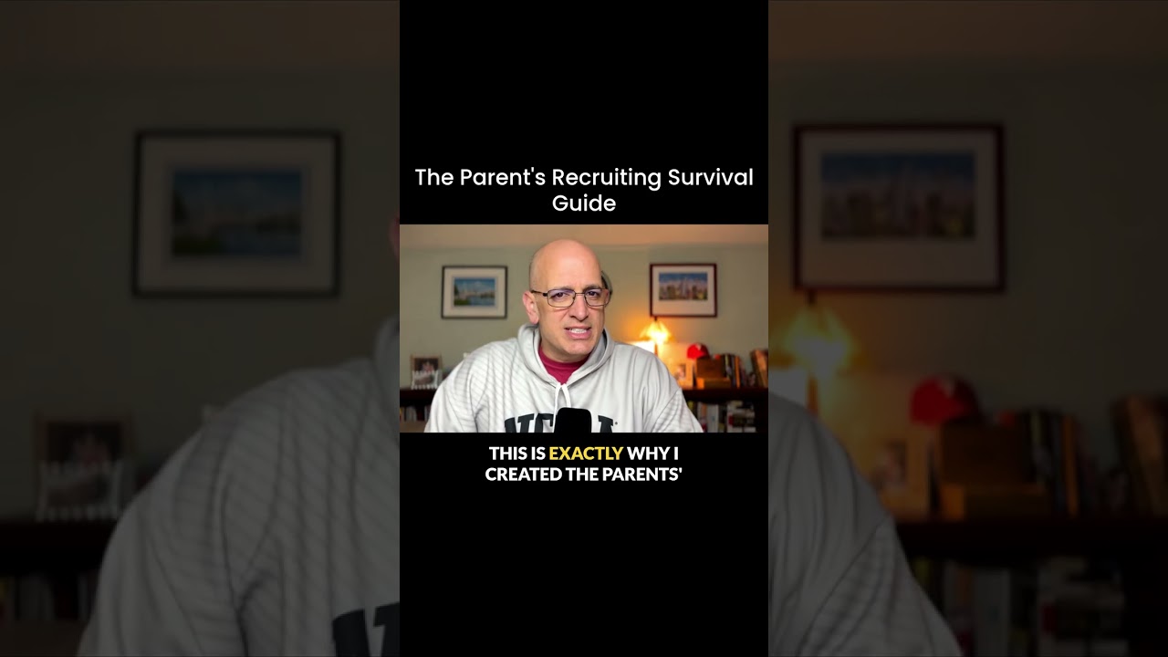 Landing Page Video for Parent's Recruiting Survival Guide