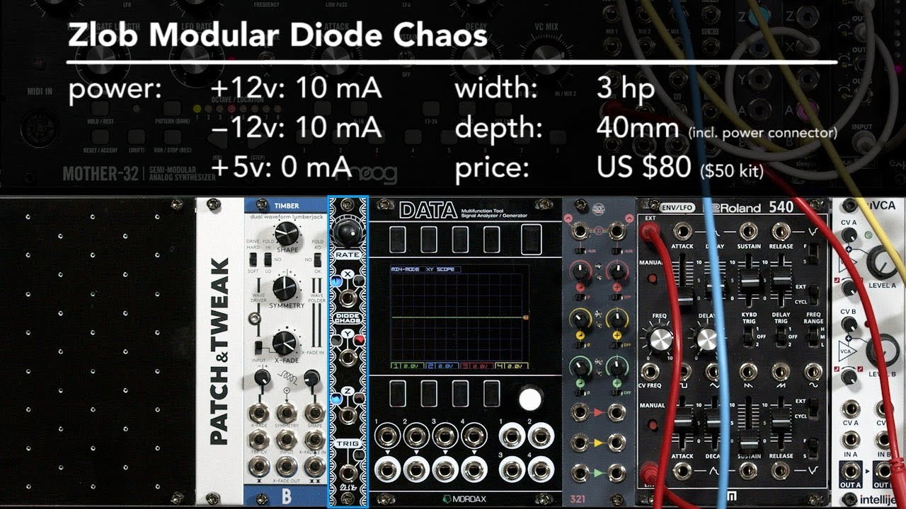 Zlob Modular Diode Chaos modulation source (LMEE)
