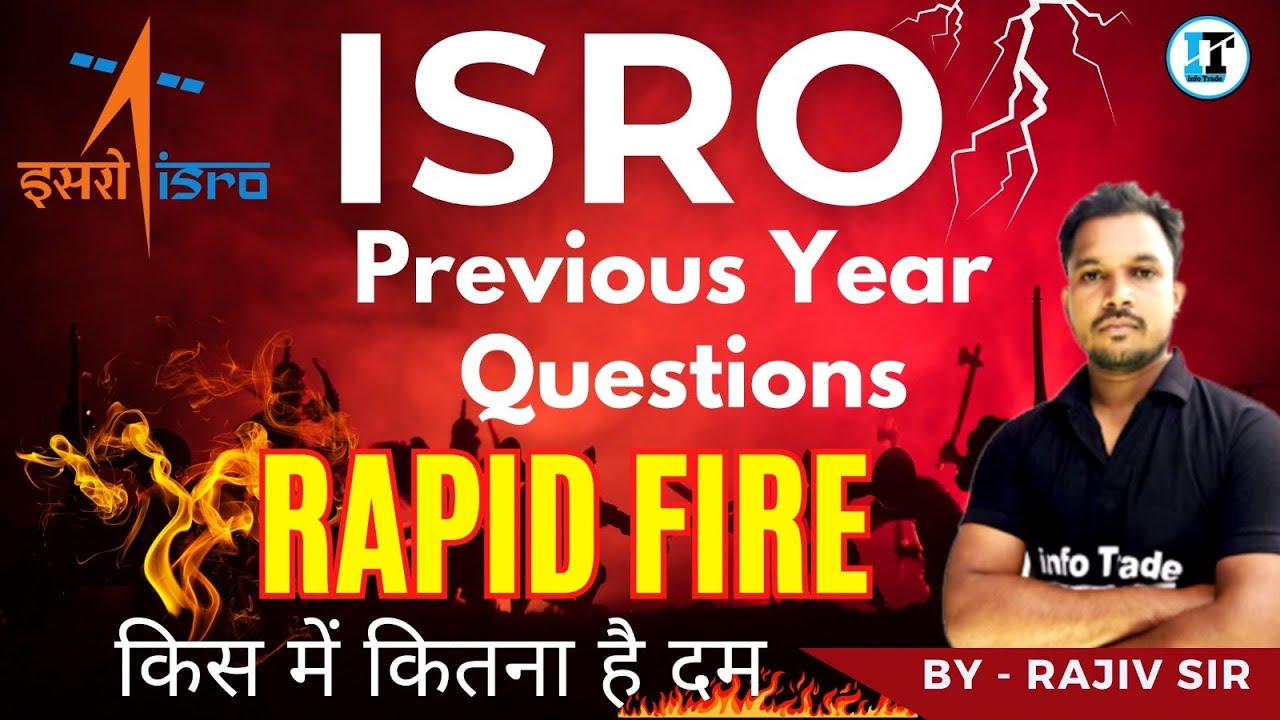 ISRO (VSSC) Technician B Previous Year Question  ISRO Fitter Question Paper By Rajiv Sir Part-02