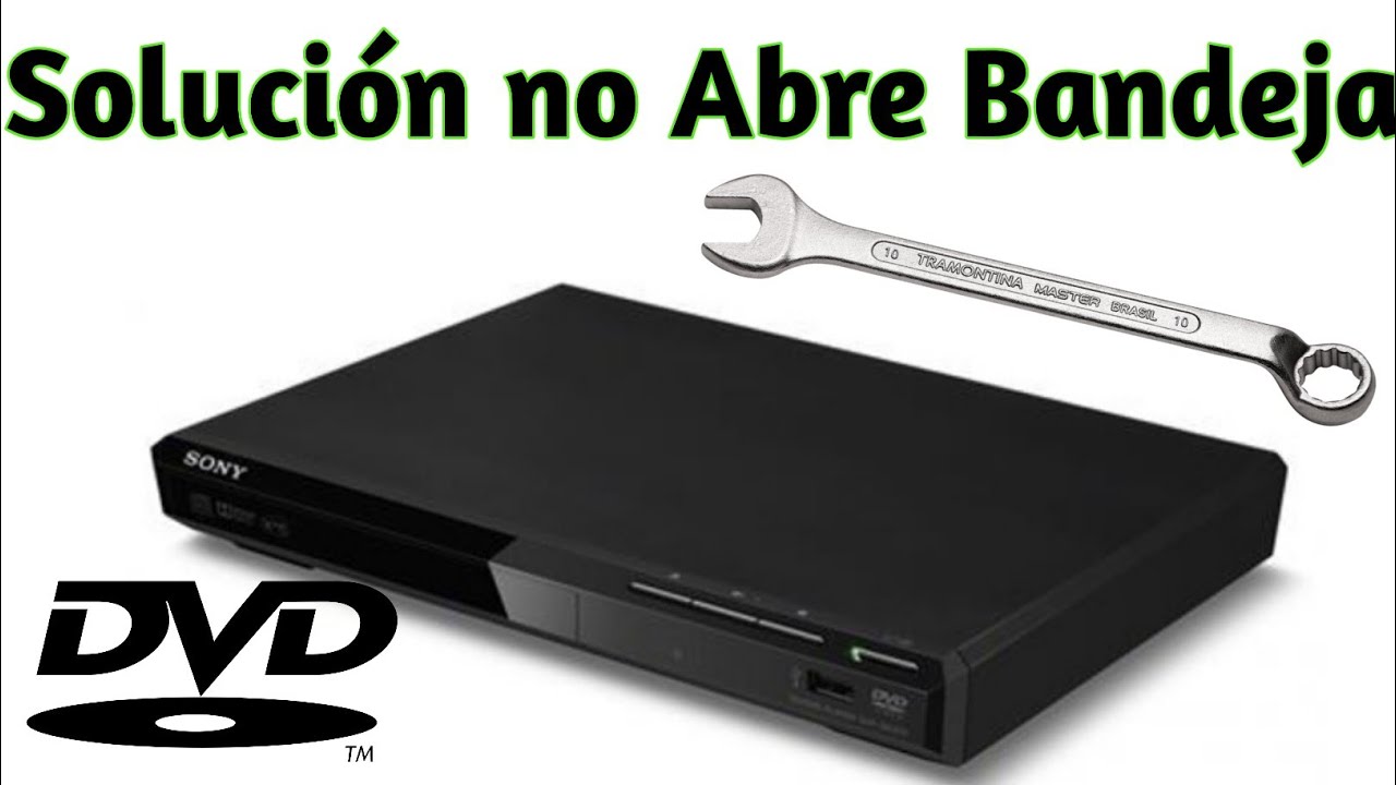 ✔️LA BANDEJA DE MI DVD NO ABRE -CÓMO ARREGLAR ESTE PROBLEMA YA! Solución De DVD No Abre La Bandeja 😁