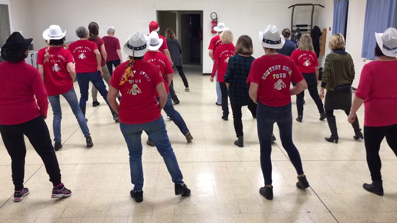 ON VEUT DES LEGENDES  (line dance country)