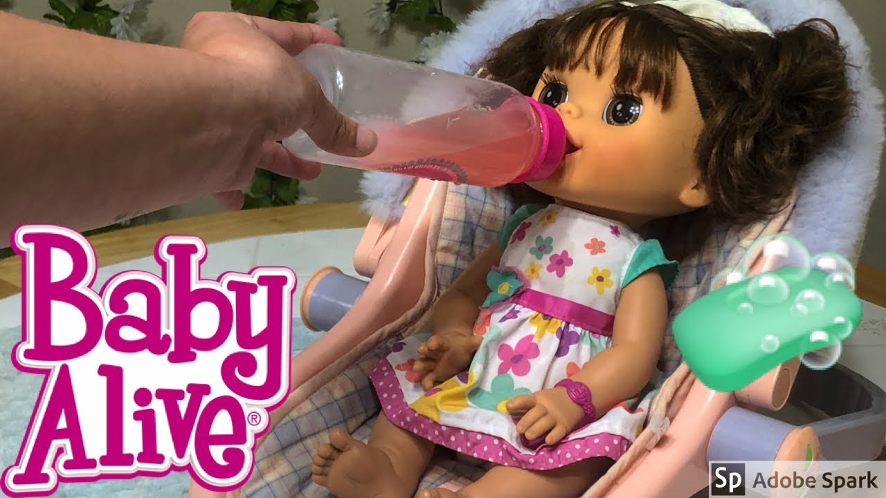 Restoring Baby Alive Real Surprises 2012! Makeover & First Feeding