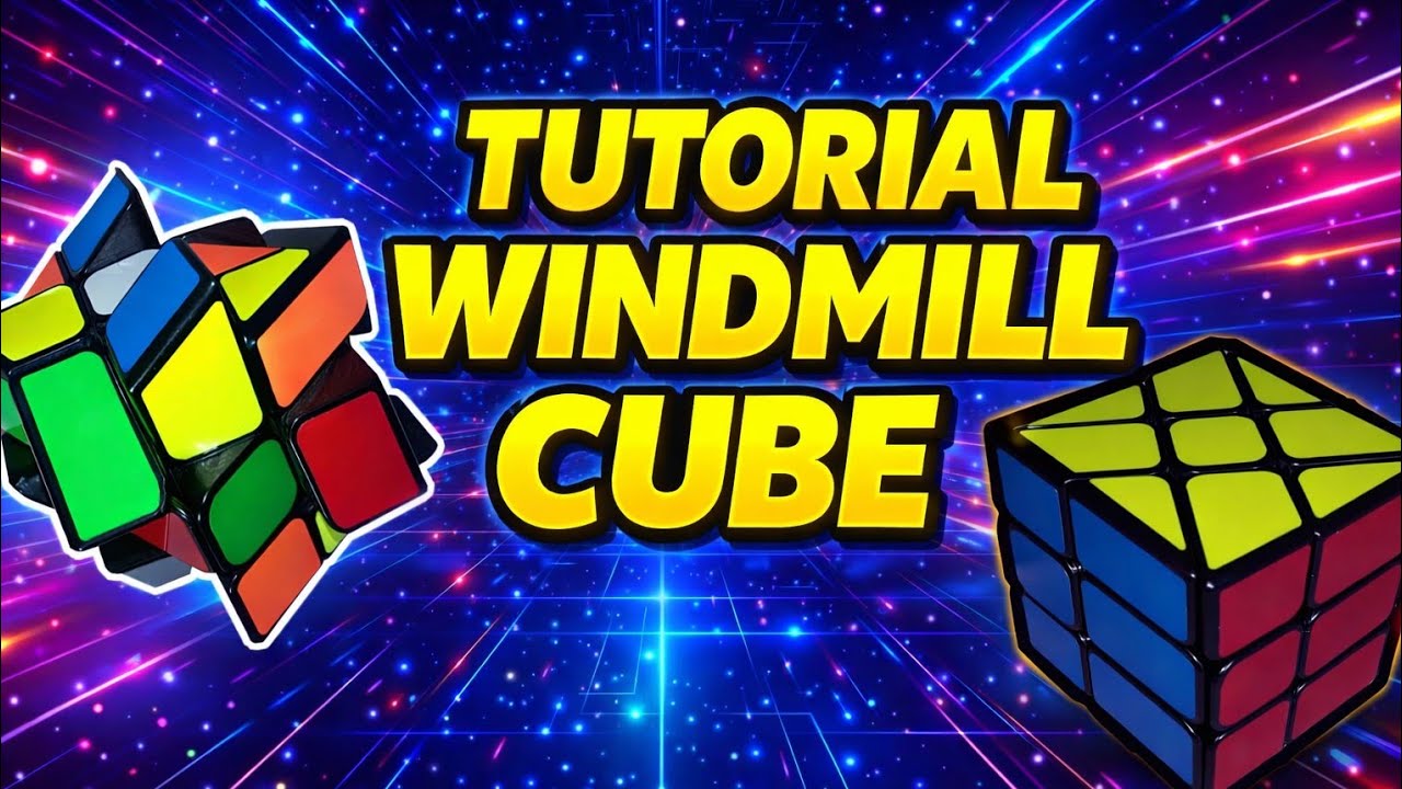 WINDMILL CUBE 3X3 TUTORIAL COMPLETO