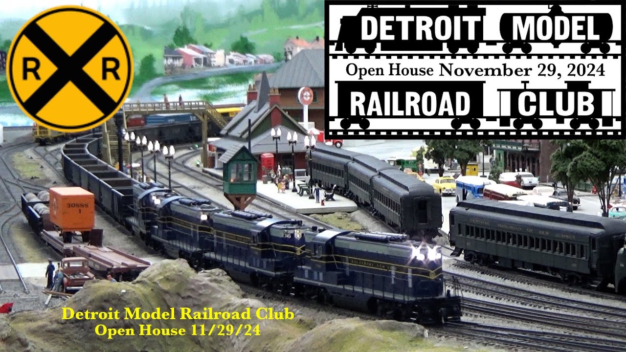 Detroit Model Railroad Club Open House 11/29/24