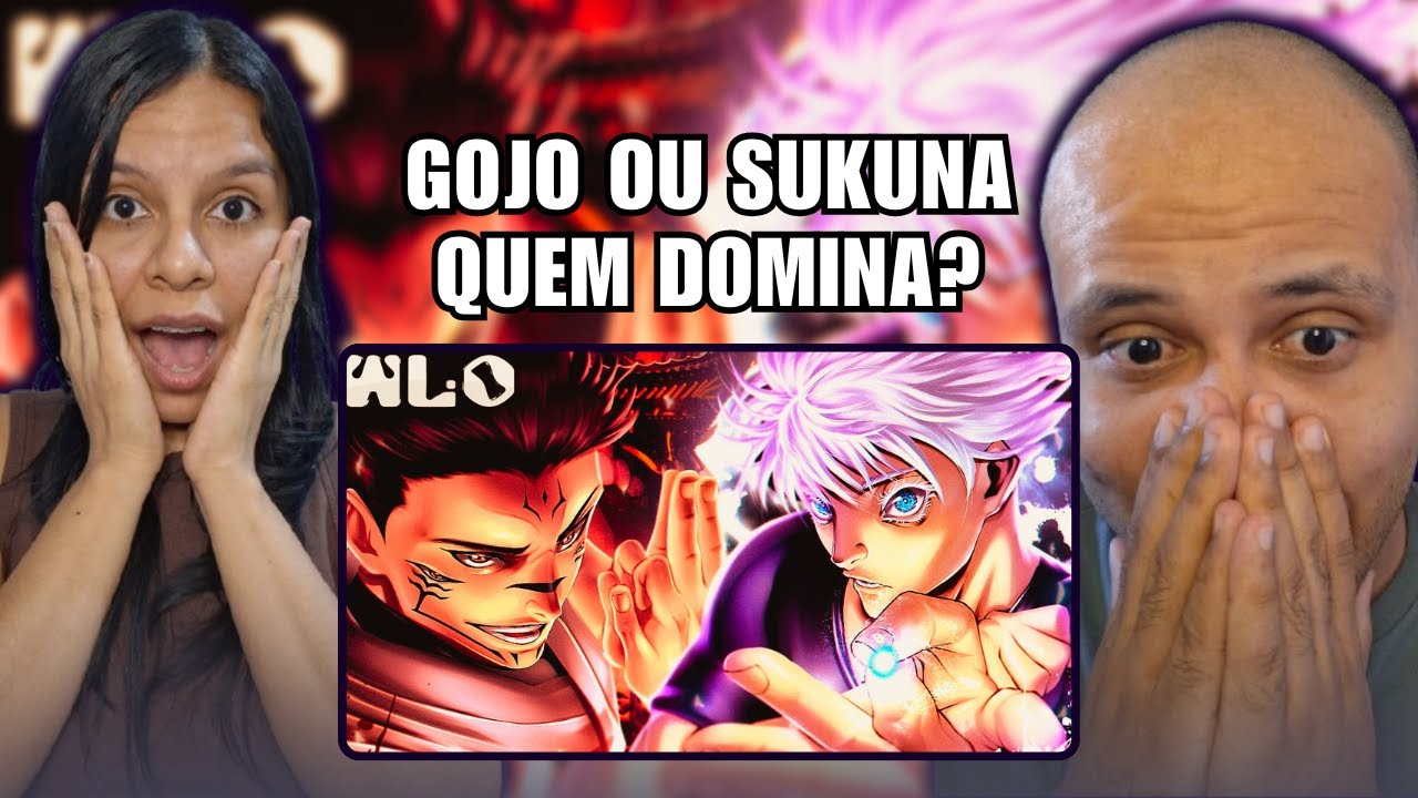 CASAL REACT: WLO - Expans&atilde;o de Dom&iacute;nio ( Sukuna vs Gojo / Jujutsu Kaisen )