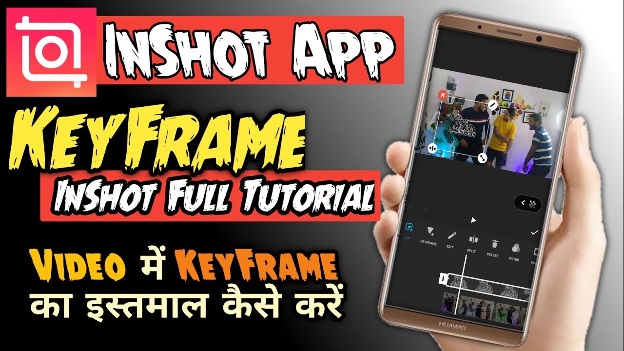 Keyframe in InShot Video Editing App | How To Use Keyframing in InShot App | Keyframe In InShot App
