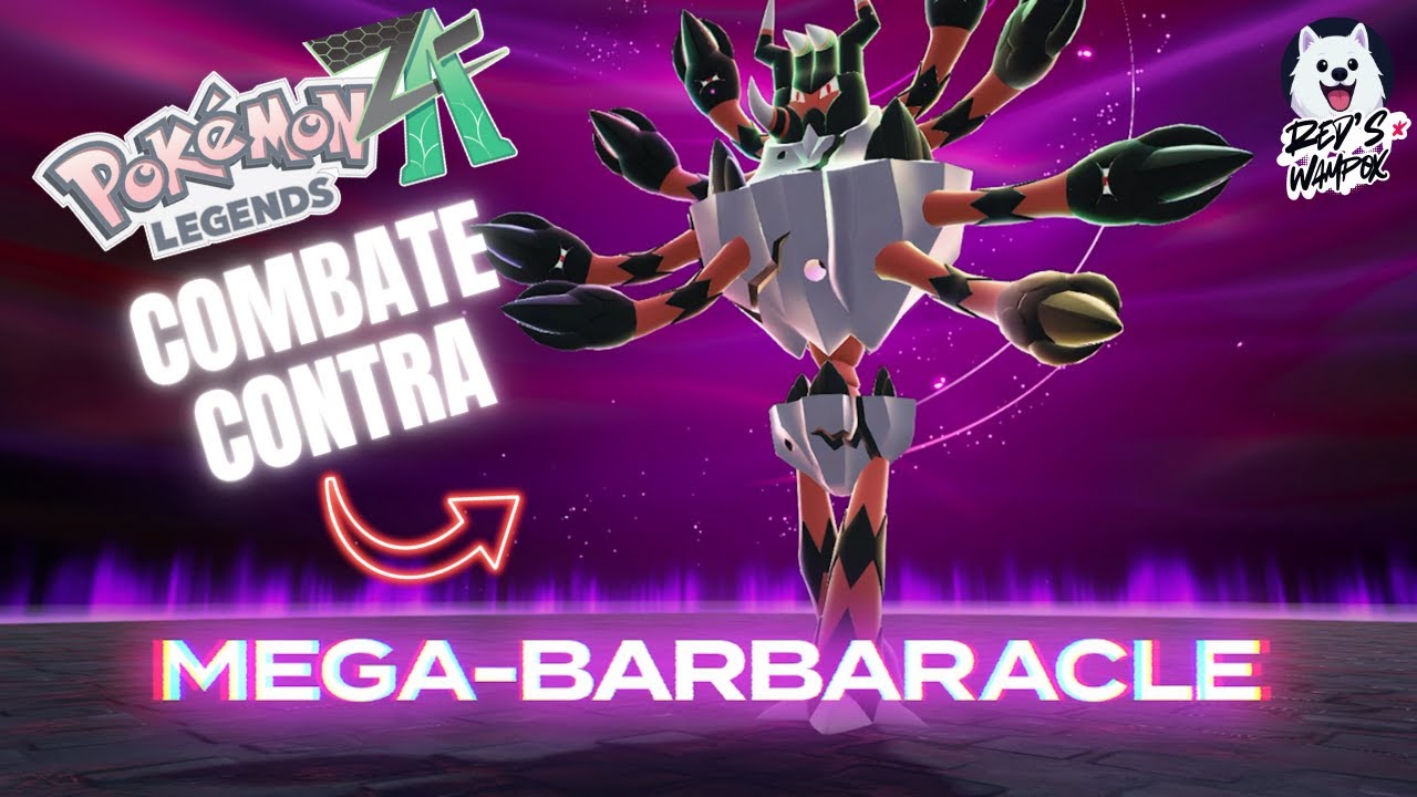 BARBARACLE DESCONTROLADO 🌊💪 + MEGA PIEDRA BARBARACLITA 💎⚔️ | POKÉMON ZA