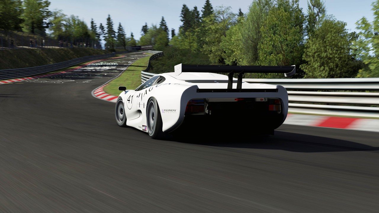 Jaguar XJ220 GT1 remake en Nürburgring | Assetto Corsa
