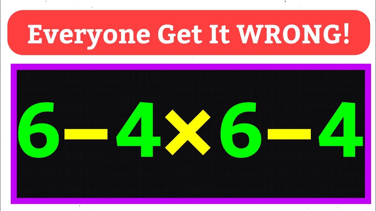 Can you solve this Simple Maths problem! | Simplify PEMDAS Rules 