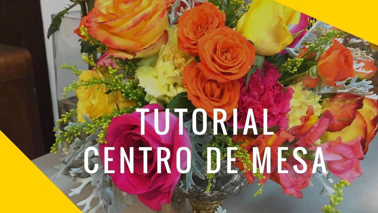 Como hacer un centro de mesa para fiesta