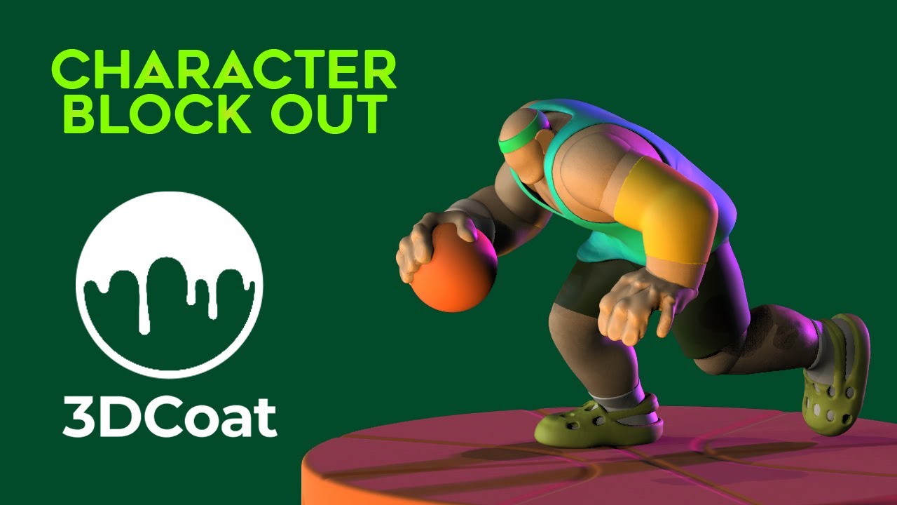Blocking out a character in 3DCoat