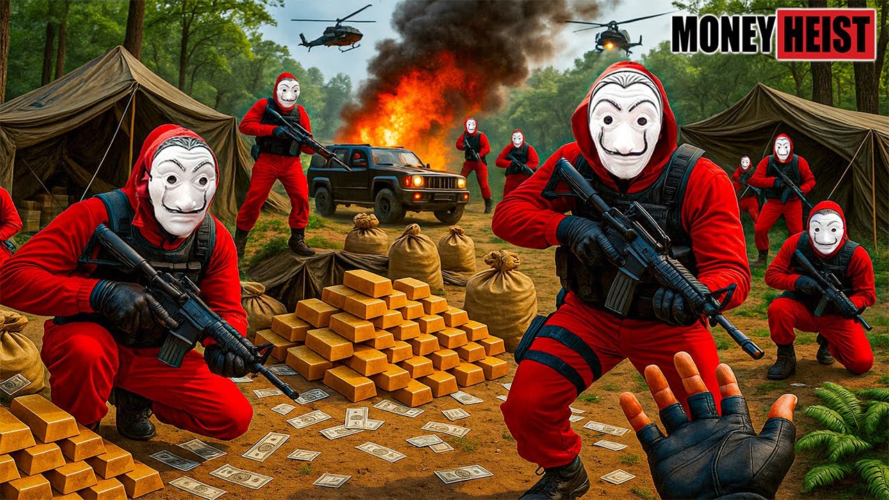 PARKOUR VS MONEY HEIST! | BAD GUYS: No ESCAPE, Police Station Heist | Epic POV