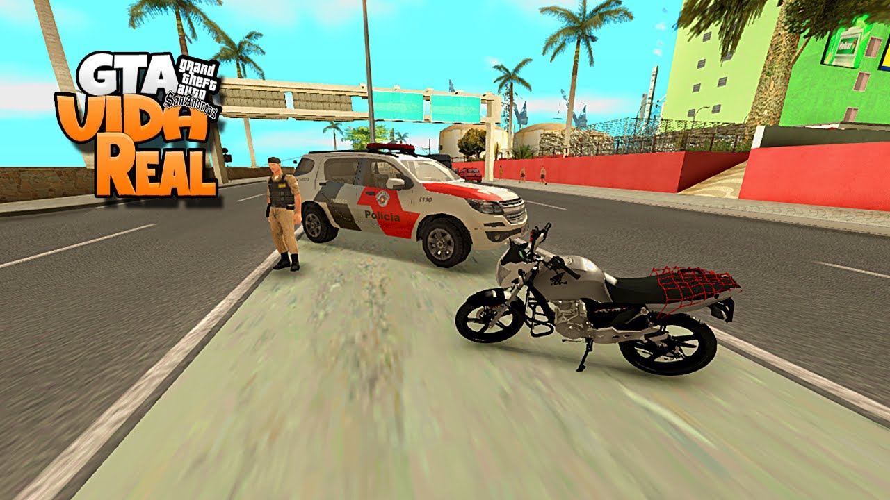 GTA SA: VIDA REAL - START APREENDIDA NA BLITZ & VIREI FRENTISTA! EP.03