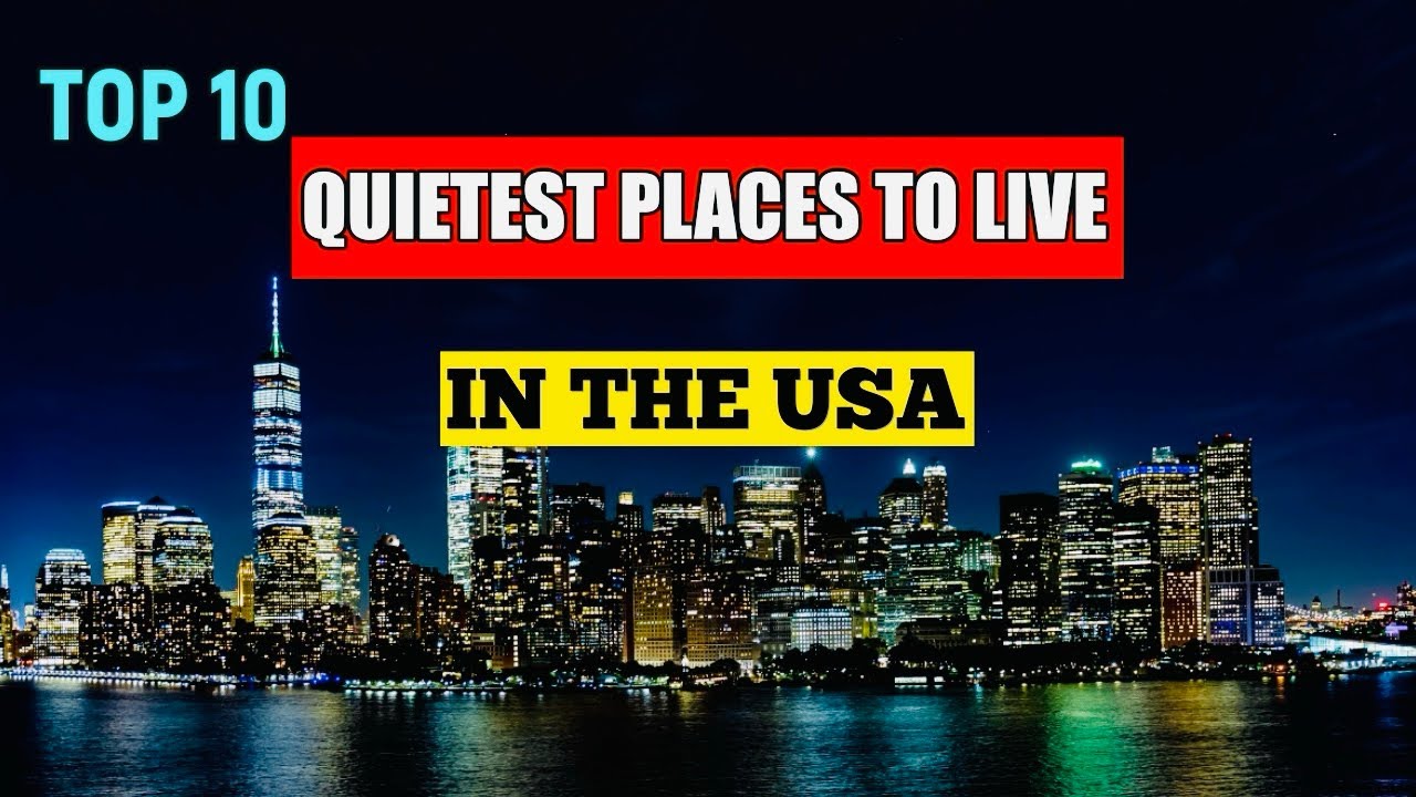 Top 10 Quietest Places to Live in the USA 🇺🇸 || Top List Show