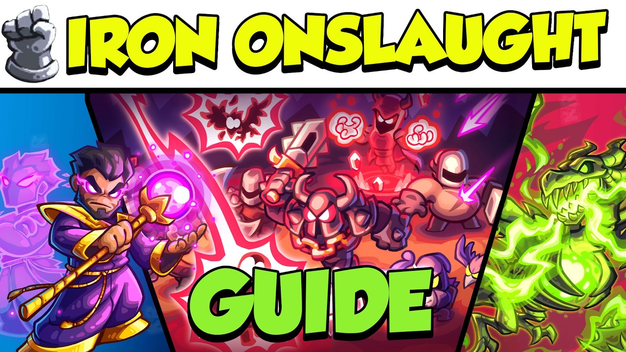 ULTIMATE IRON ONSLAUGHT GUIDE You NEED In Kingdom Rush Battles
