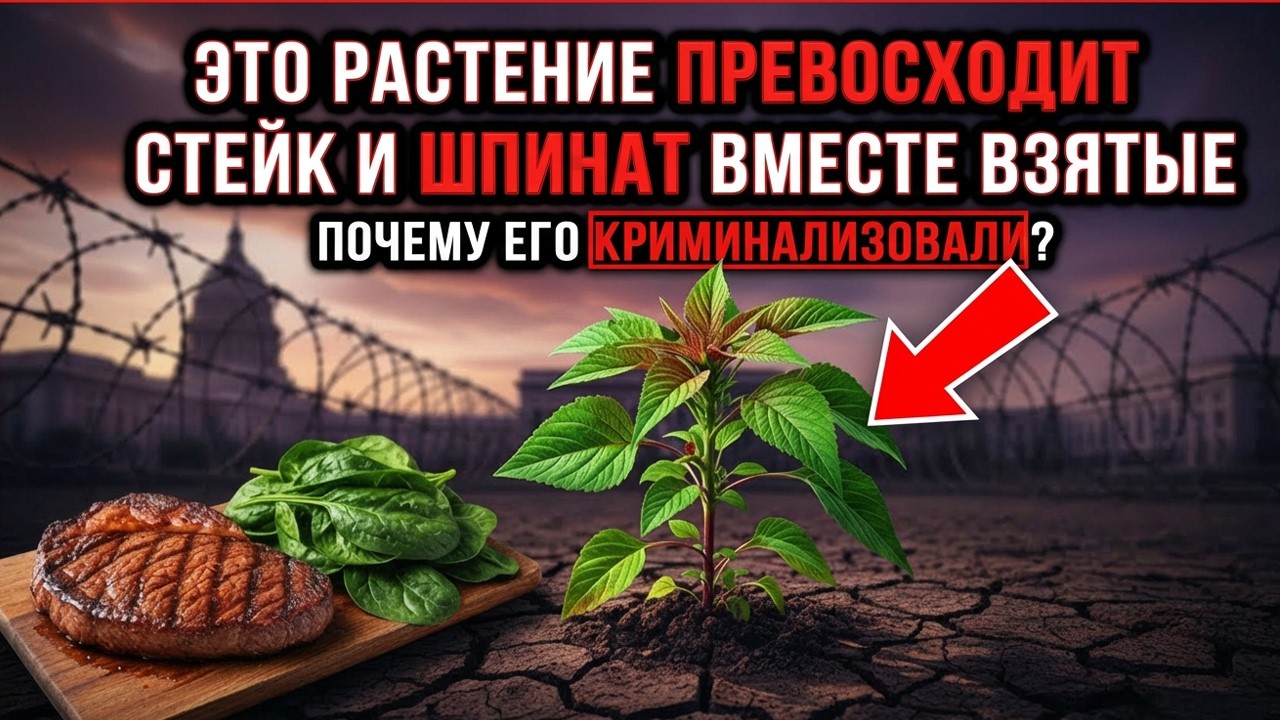 Это растение превосходит стейк и шпинат вместе — почему его криминализировали?