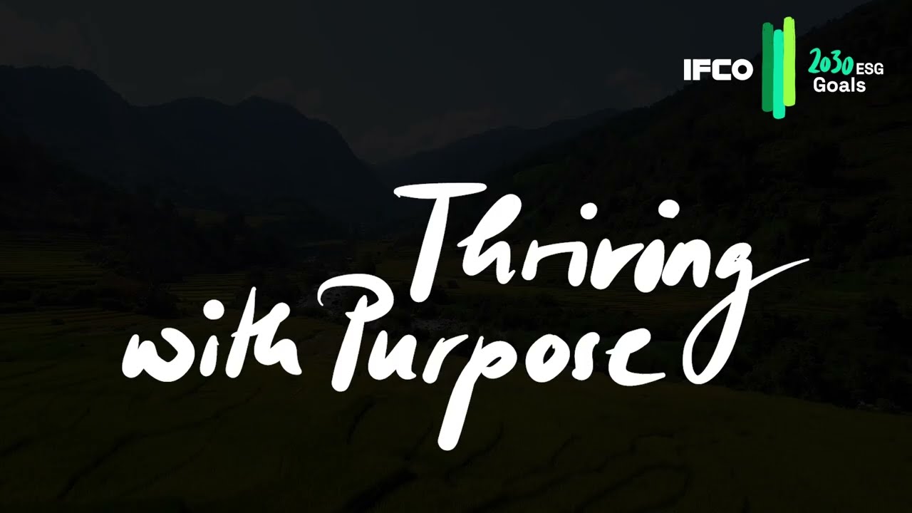 Thriving with Purpose – IFCO 2030 ESG Goals