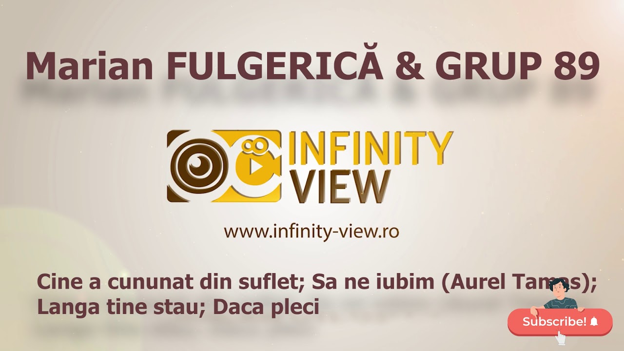 Marian FULGERICĂ & GRUP 89 - Cine a cununat din suflet; Sa ne iubim ;Langa tine stau; Daca pleci